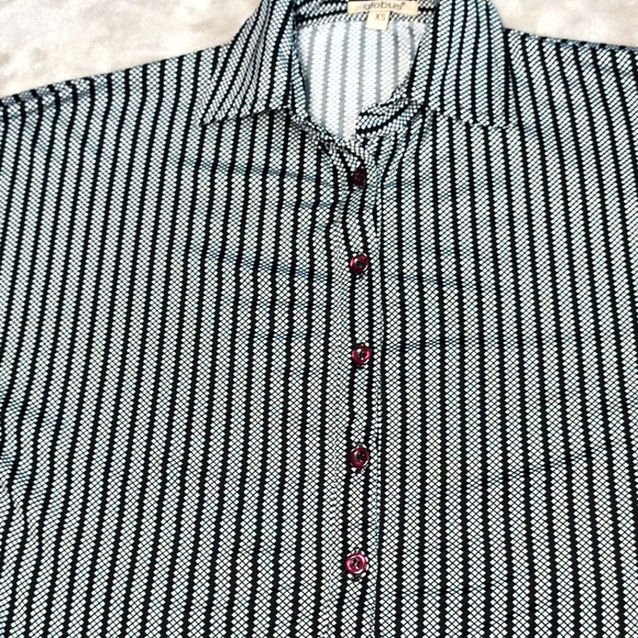 Globus Sleeved Blouse size XS #c087 - Picture 6 of 8